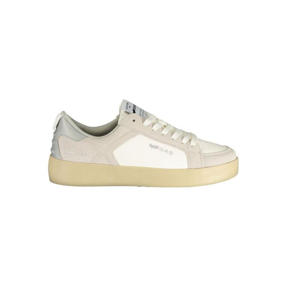 Gas White Polyurethane Women Women's Sneaker